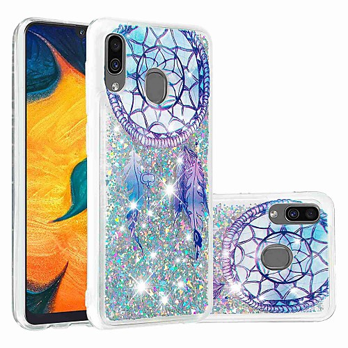

Case For Samsung Galaxy Samsung Galaxy A70(2019) / A7(2018) Pattern / Transparent / Flowing Liquid Back Cover Glitter Shine Soft TPU for Galaxy A30(2019) / Galaxy A50(2019) / Samsung Galaxy A20(2019)