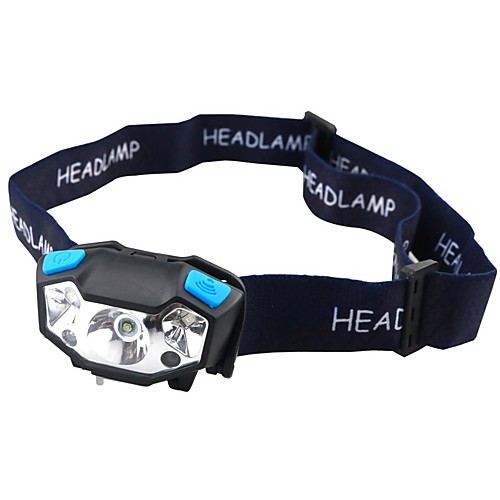

LED Light Waterproof Night Vision Easy Carrying Durable for Camping / Hiking / Caving Cycling / Bike ABS White