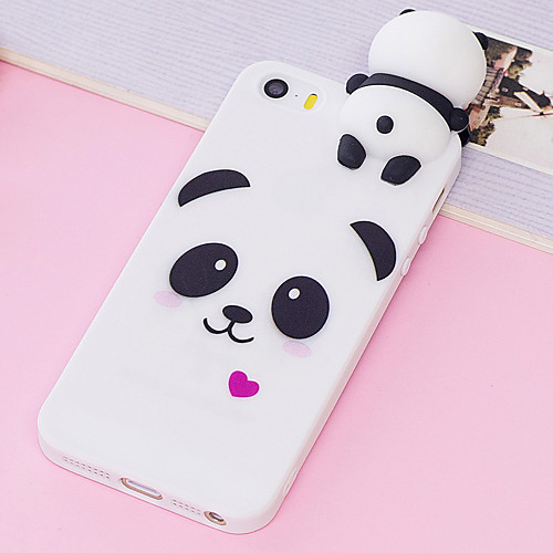 

Cute Panda Matte Silicone Case for iPhone 11 SE2020 11 Pro MaxCartoon 3D Animal Pattern Ultra Slim Soft Rubber Back Cover Shockproof Anti Scratch Flexible TPU Protective Phone Case
