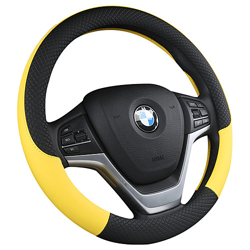 

Car steering wheel cover all-season all-season men's and women's leather cover non-slip handle/Black/Purple/Red/Beige /Gray/Steering Wheel Covers