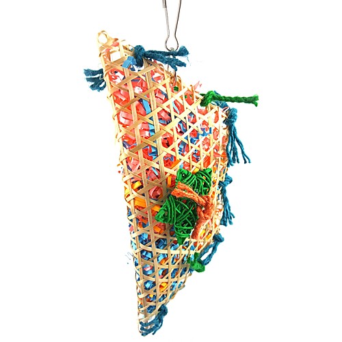 

Bird Perches & Ladders Pet Friendly Focus Toy Felt / Fabric Toys Parrot Wood 9 cm