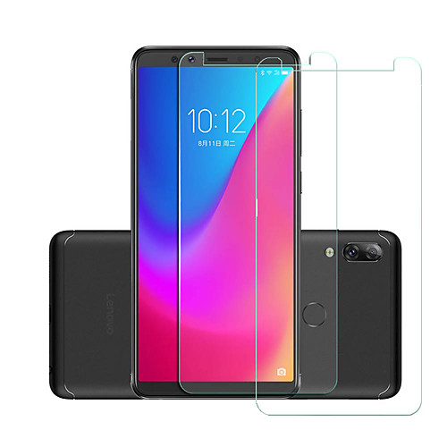 

2Pcs Naxtop Screen Protector for Lenovo K5 Pro / Lenovo K5 Play 2.5D 9H Tempered Glass Transparent