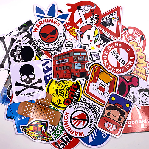 

80pcs Mixed funny brand DIY Sexy stickers for Home decor laptop sticker decal fridge skateboard doodle Car Motorcycle Bicycle