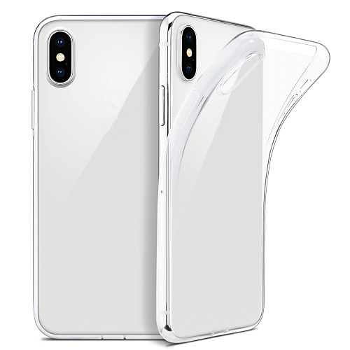 

Case For iPhone XS Max XS Slim Clear Soft TPU Cover Support Wireless Charging for iPhone XR 8 Plus 8 7 Plus 7 6 Plus 6