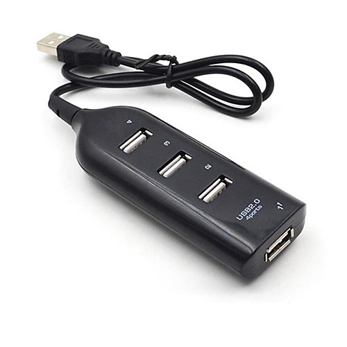 

USB 2.0 High Speed 4 Ports Splitter Usb Hub Adapter For PC Laptop Computer