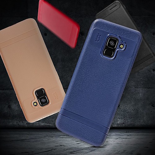 

Case For Samsung Galaxy A5(2018) / A6 (2018) / A6 (2018) Shockproof / Ultra-thin / Frosted Back Cover Solid Colored Soft TPU