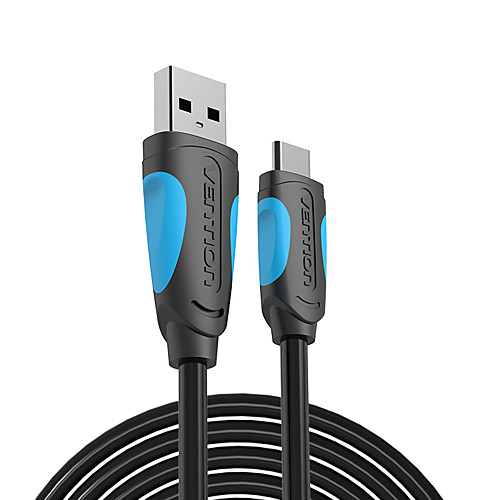 

Vention USB C Cable USB Type C Cable 2A USB 3.1 Fast Charging USB-C Data Cable Type-C Cable for Samsung Huawei ZUK LG Xiaomi 0.5m