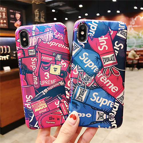 

Case For Apple iPhone XR / iPhone XS Max Pattern / Frosted Back Cover Word / Phrase Hard PC for iPhone X XS 8 8PLUS 7 7PLUS 6 6S 6PLUS 6S PLUS