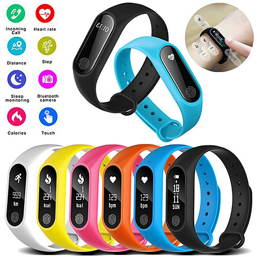 

M2 Smart Bracelet Watch Waterproof Sport Heart Rate Monitor Smartband Pedometer Calories Sleep Tracker Bluetooth Smart Watch