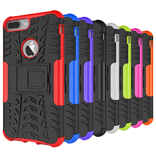 

Phone Case For Apple Back Cover Silicone iPhone 12 Pro Max 11 SE 2020 X XR XS Max 8 7 6 iPhone 11 Pro Max SE 2020 X XR XS Max 8 7 6 Shockproof with Stand Geometric Pattern Hard Silicone PC
