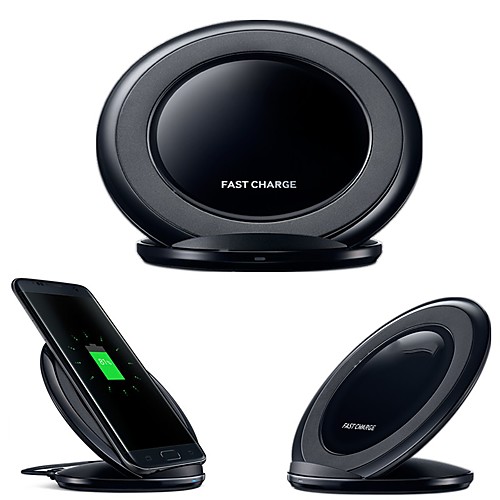 

Fast Qi Wireless Charger For Galaxy S9 S10 S8 Plus S7 edge Note 9 8 /iPhone X XR XS 8 /Pad Stand EP-NG930