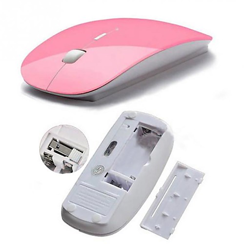 

ultra thin 2.4g optical wireless mouse usb receiver air mouse for laptop notebook