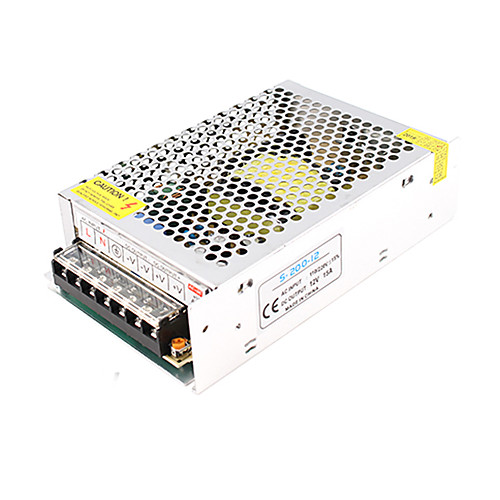 

1pc Light Strip Light String Video Monitoring Switching Power Supply Input AC85-265V Output 12V 200W
