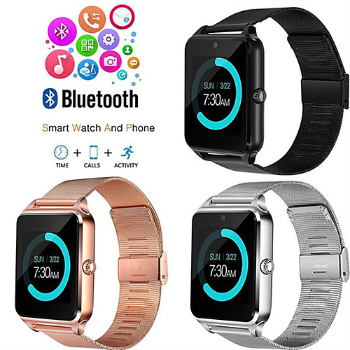 

Z60 Smart Watch BT Fitness Tracker Support Notify/ SIM-card/ Heart Rate Monitor Sports Smartwatch Compatible Samsung/ Android/ Iphone