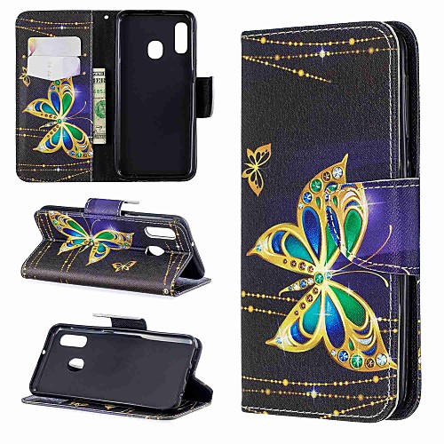 

Case For Samsung Galaxy A70(2019)/A20e Pattern / Magnetic / Flip Full Body Cases Butterfly Hard PU Leather for Galaxy A10/ A30/A20/A30/A40/A50/A70 2018/A6 2018/A8 Plus 2018/A5 2017