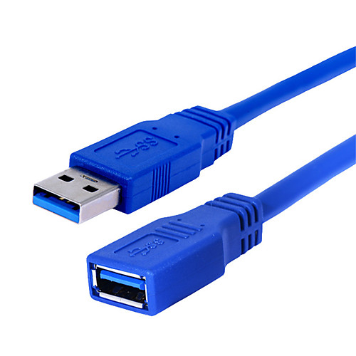 

0.3m fast speed usb 3.0 extension cable usb cable male to female data sync cord
