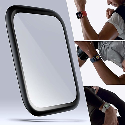 

Smart Watch Screen Protector for Apple Watch Series 5/4/3/2/1 Tempered Glass High Definition (HD) Anti Scratch Bubble Free Clear Film 2 pc