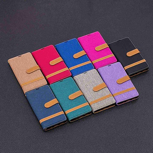 

Case For Sony Xperia XA2 Ultra/Xperia 10 Magnetic / Flip / with Stand Full Body Cases Tile Hard Textile for Xperia L2 /Xperia XA1 / Xperia XA1 Plus/XA2/XZ1 Compact/XZ1/XZ Premium/XZ