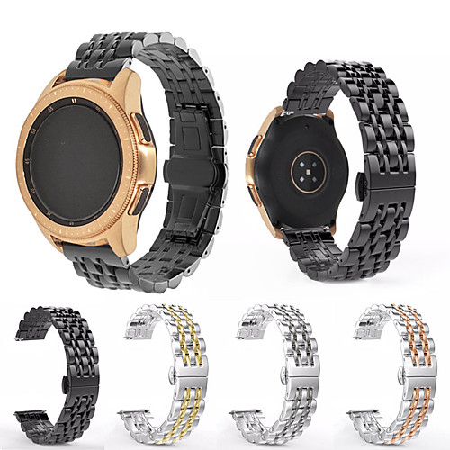 

Watch Band for Samsung Galaxy Watch 46 / Samsung Galaxy Watch 42 Samsung Galaxy Classic Buckle Stainless Steel Wrist Strap