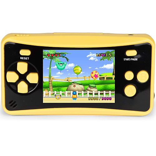 

QS-4 Portable handheld Game Console for Children Arcade System Game Consoles Video Game Player with 2.5 Color LCD and 182 Classic Retro Games Built-in Great Birthday Gift for Kids