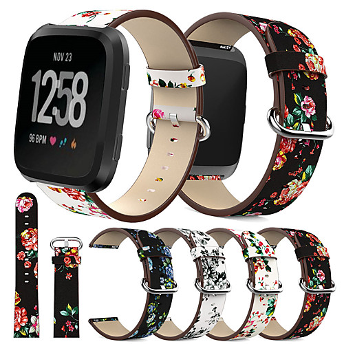 

Peony Print for Fitbit Versa Replacement Watch Accessories Wristbands