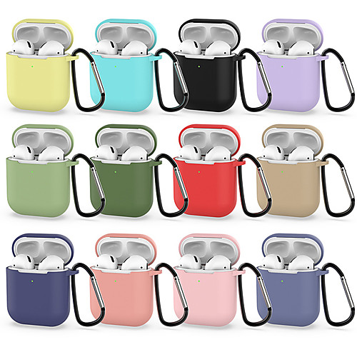 

Applicable Apple Airpods Protective Cover Wireless 2 Generation Bluetooth Headset Shatter-Resistant Silicone Protective Cover 1Pc