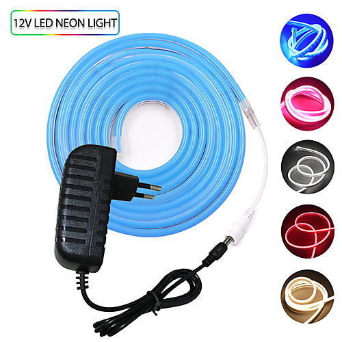 

2m LED Light Strips Flexible Tiktok Lights 240 LEDs SMD3528 12mm Warm White White Red Waterproof Creative Cuttable 12 V 1 set