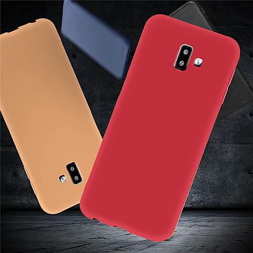 

Case For Samsung Galaxy J6 (2018) / J6 Plus / J5 (2017) Shockproof / Ultra-thin / Frosted Back Cover Solid Colored Soft TPU