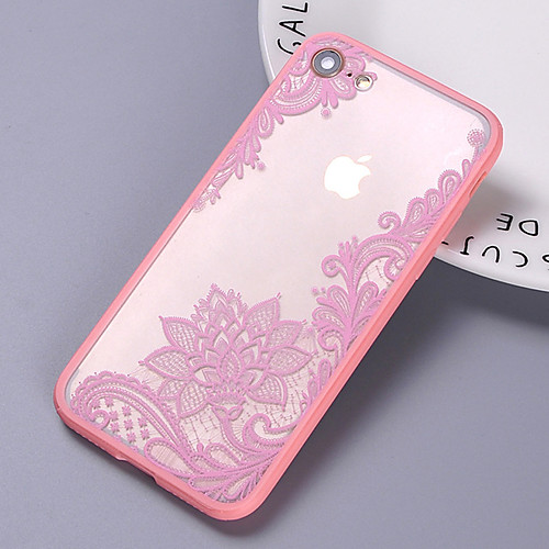 

Case For Apple iPhone 8 Plus / iPhone 8 / iPhone SE(2020) Ultra-thin Back Cover Solid Colored Hard Plastic