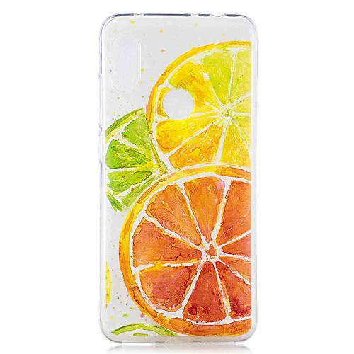 

Case For Xiaomi Mi 8 Lite / Redmi 6 Pro Pattern / Transparent Back Cover Lemon Soft TPU for Redmi Note 6 Pro / Redmi 6A / Redmi 6 / Redmi 5plus / Redmi 5 / Redmi 5a