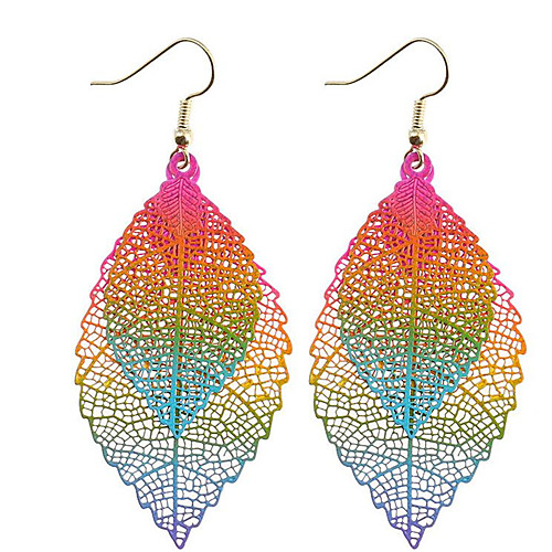 

Women's Drop Earrings Joy Bohemian Earrings Jewelry Dark Red / Light Pink / Royal Blue For Gift Daily 1 Pair