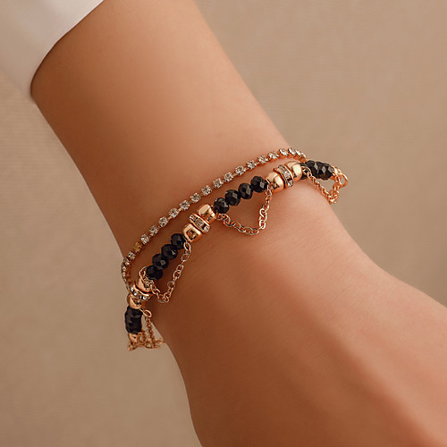 

Women's Bead Bracelet Vintage Bracelet Earrings / Bracelet Retro Blessed Classic Tassel Vintage Ethnic Fashion Alloy Bracelet Jewelry Gold For Daily School Street Holiday Festival
