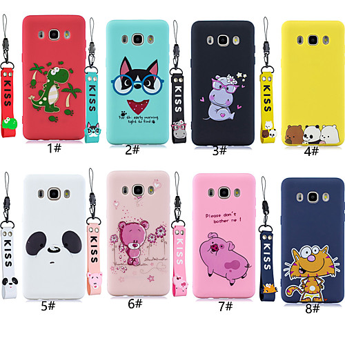 

Case For Samsung Galaxy J5(2016) / J7(2016) Pattern Back Cover Animal / Cartoon Soft TPU for J3 (2016) / J5 (2016) / J7 (2016)