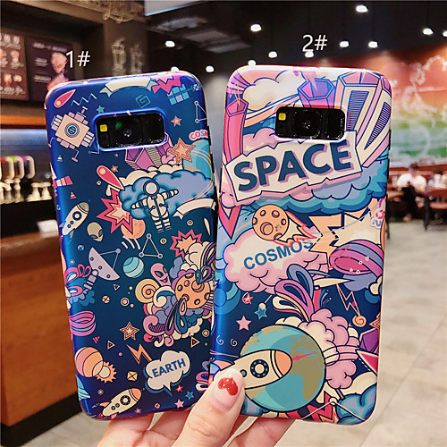 

Case For Samsung Galaxy S9 / S9 Plus / S8 Plus Frosted / Pattern Back Cover Cartoon Hard PC