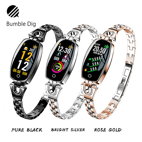 

ST08 Smart Watch Women Waterproof Blood Pressure Heart Rate Monitoring Bluetooth For Android IOS Fitness Bracelet Smar Band