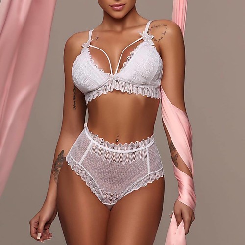 

Female Adults' Sexy Uniforms Lingerie Underwear / Lace