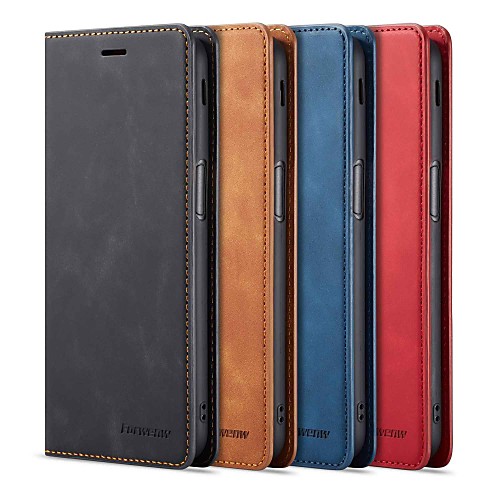 

Case For Samsung Galaxy Galaxy J4 Plus(2018) / Galaxy J6 Plus(2018) Magnetic / with Stand / Shockproof Full Body Cases Solid Colored Hard PU Leather for Galaxy J4 Plus(2018) / Galaxy J6 Plus(2018)