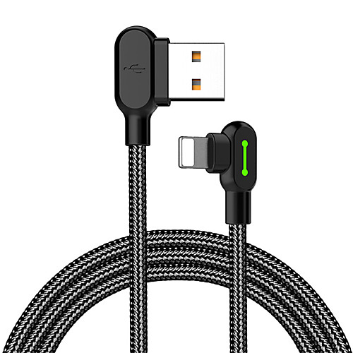 

Mcdodo Lightning Cable 1.8m(6Ft) Braided / Quick Charge Nylon USB Cable Adapter For iPhone