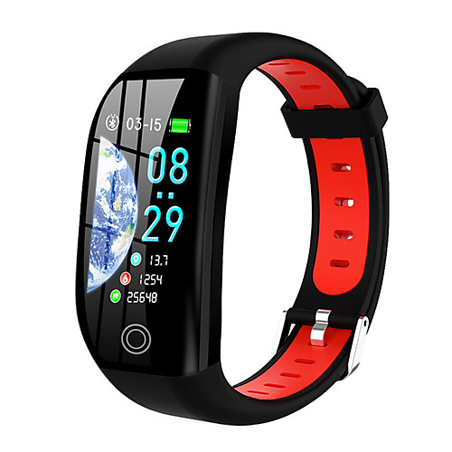 

F21 Men Smart Bracelet Smartwatch Android iOS Bluetooth Waterproof Touch Screen Heart Rate Monitor Blood Pressure Measurement Sports Stopwatch Pedometer Call Reminder Activity Tracker Sleep Tracker
