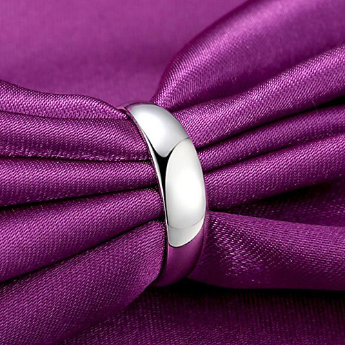 

Ring Geometrical Silver Copper Silver-Plated Precious Fashion 1pc Adjustable / Adjustable Ring