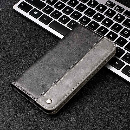 

Case For Huawei P40 Lite/P40/P40 Pro Card Holder / with Stand / Flip Full Body Cases Solid Colored PU Leather For Huawei nova 4e/Enjoy 7s/P Smart/P20/P30 Pro/P30 Lite
