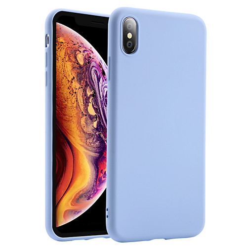 

Case For Apple iPhone 11 / iPhone 11 Pro / iPhone 11 Pro Max Shockproof Back Cover Solid Colored Soft Silicone
