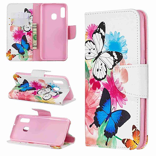 

Case For Samsung Galaxy A70(2019)/A20e Pattern / Magnetic / Flip Full Body Cases Butterfly Hard PU Leather for Galaxy A10/ A30/A20/A30/A40/A50/A70 2018/A6 2018/A8 Plus 2018/A7 2017/A5 2017