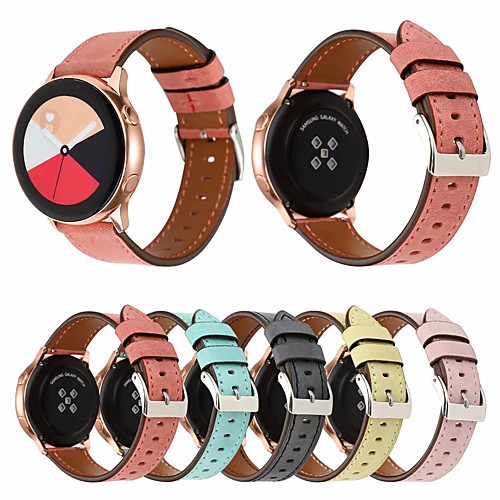 

Watch Band for Gear S2 Classic / Samsung Galaxy Watch 42 / Samsung Galaxy Active Samsung Galaxy Classic Buckle Genuine Leather Wrist Strap