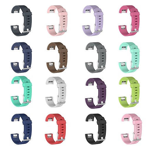 

Watch Band for Fitbit Charge 2 Fitbit Sport Band / Classic Buckle Silicone Wrist Strap