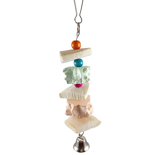 

Bird Perches & Ladders Pet Friendly Focus Toy Felt / Fabric Toys Parrot Wood 22 cm