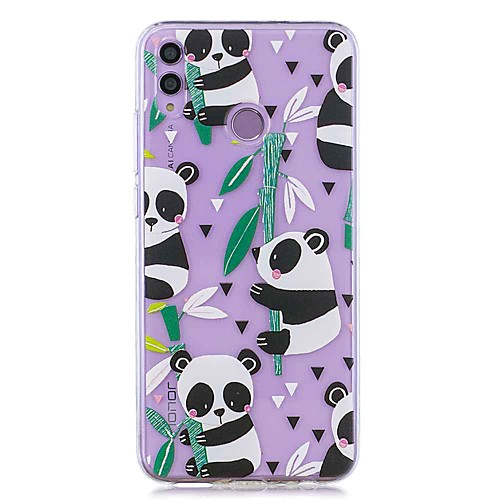 

Case For Huawei Honor 8X / Huawei P Smart (2019) Pattern / Transparent Back Cover Bamboo Panda Soft TPU for Mate20 Lite / Mate10 Lite / Y6 (2018) / P20 Lite / Nova 3i / P Smart / P20 Pro