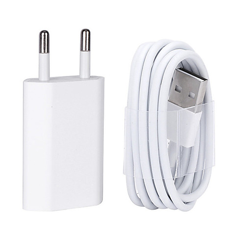 

USB Wall Charger Cable with 8 Pin Data for iPhone/7/6/6S plus/5/5s/5C/se