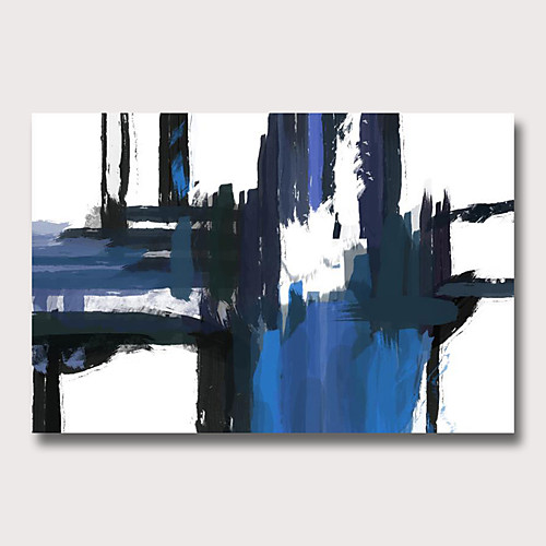 

Oil Painting Hand Painted Horizontal Abstract Modern Rolled Canvas (No Frame)