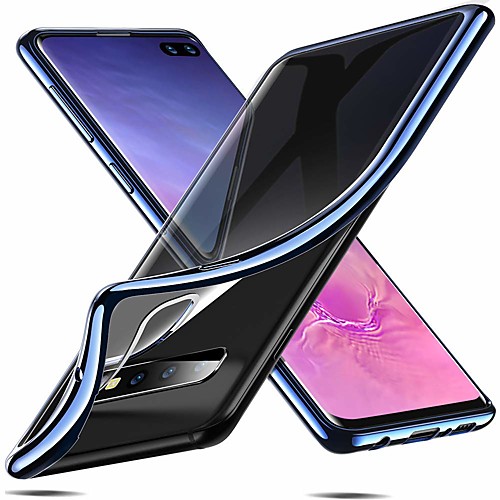 

Case For Samsung Galaxy S9 / S9 Plus / S8 Plus Plating Back Cover Solid Colored Soft TPU